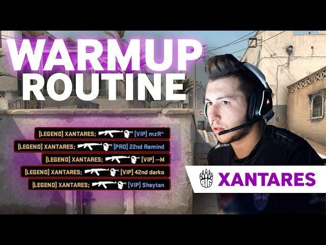 BIG XANTARES' Warmup Routine!