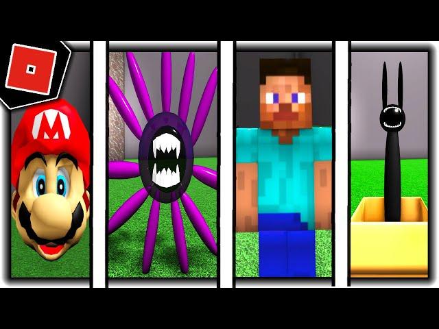 How to get ALL 10 NEW BADGES + MORPHS/SKINS in TREVOR CREATURES KILLER 2! - Roblox