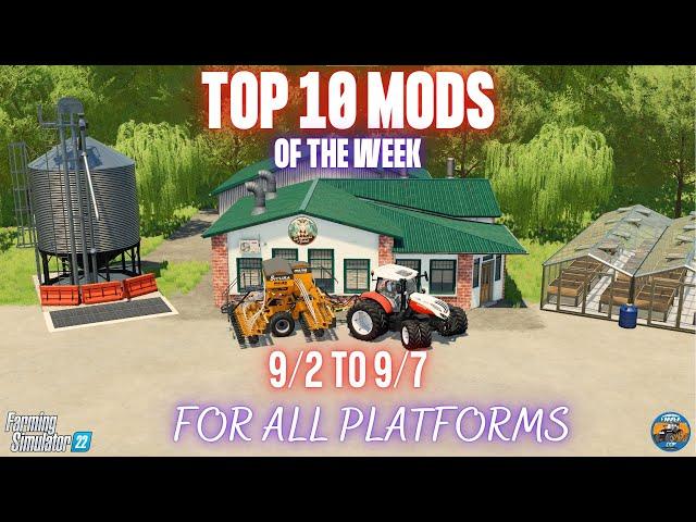 TOP 10 MODS OF THE WEEK - Farming Simulator 22