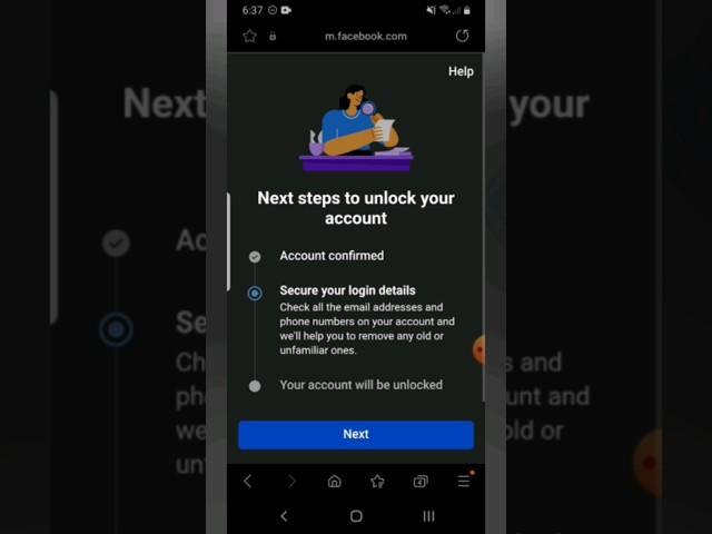 how to unlock locked facebook account 2024 / lock #fblock #unlock