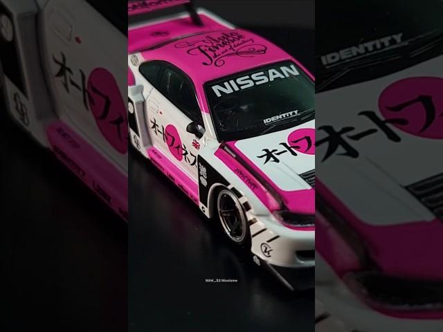 MiniGT Nissan SILVIA (S15) LB-Super Silhouette Auto Finesse SEMA 2023 RHD MGT00781-R Close Shot