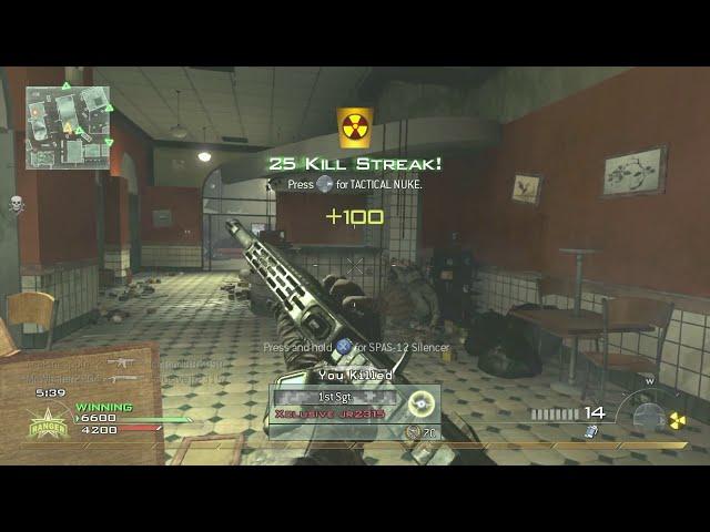 TACTICAL NUKE! Call of Duty: Modern Warfare 2 (2009) Team Deathmatch on Invasion!!!