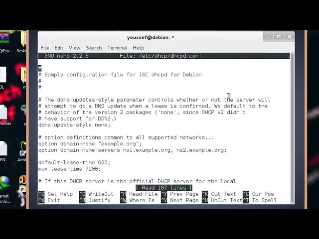 Configuration de serveur DHCP Linux Ubuntu & Debian Darija  عربية