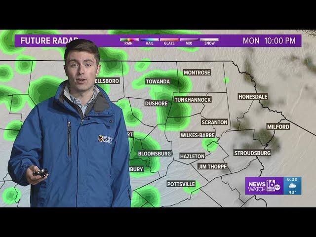 Cold front arrives Tuesday