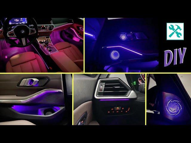 BMW | How To install AMBIENT led LIGHT?   