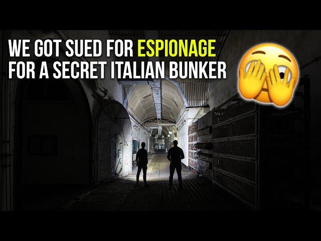 CHARGED for ESPIONAGE in an Italian bunker | ABANDONED