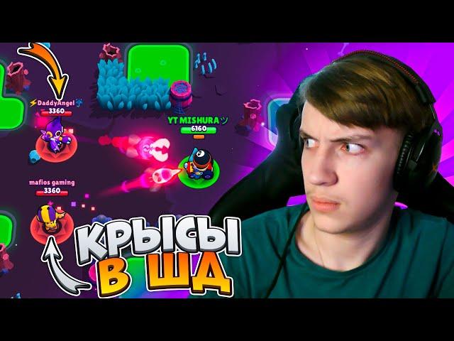 КРЫСЫ В ШД ЖЕСТКИЙ БОМБЁЖ BRAWL STARS