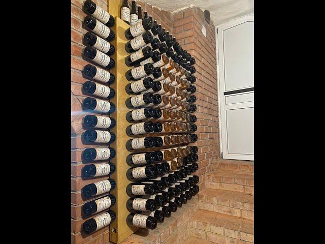 Сделать винную  полку своими руками  Правильное хранение вина  Make a wine shelf with your own hands