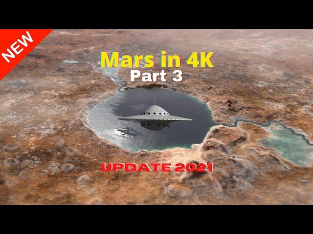 MARS IN 4K UPDATE 2021 Part3 NASA Perseverance Rover Landing