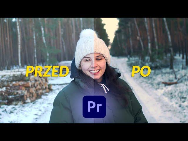 Jak wygląda moja KOREKCJA KOLORÓW | Premiere Pro 2024