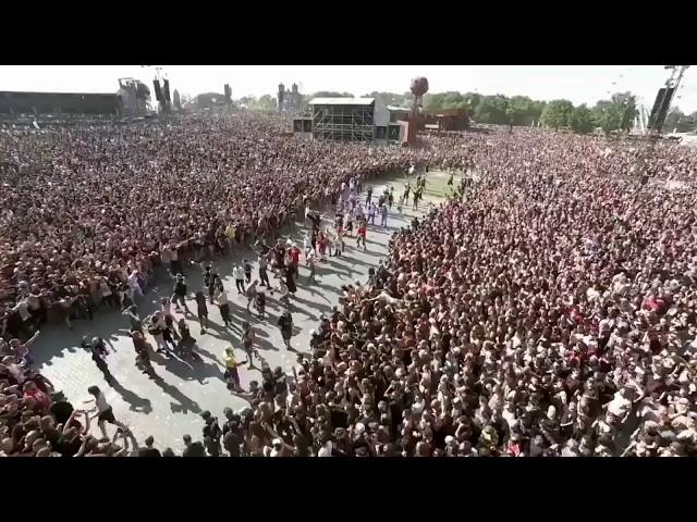 Dagoba Wall of Death - Hellfest 2019