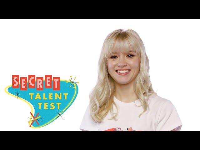 Maisie Peters Can Fit A LOT Of This In Her Mouth?! | Secret Talent Test | Cosmopolitan