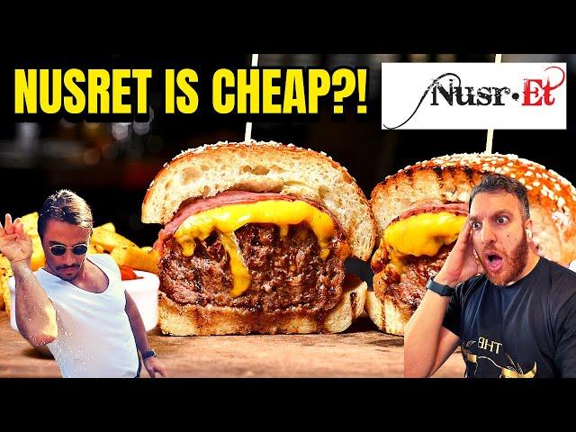 Nusr'Et Burger | OVERRATED OR NOT (EP 2) (Salt Bae, worth it?!)