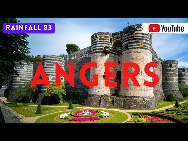 Angers : Balade dans le centre ville d'Angers France