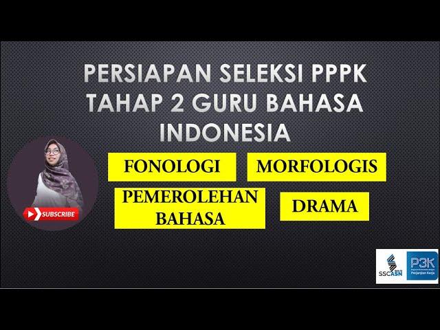 BAHAS SOAL PPPK GURU BAHASA INDONESIA [PREDIKSI]