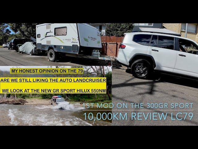 300series GR Sport 1st mods & 10,000kms on our Auto 2.8 LC79 series New We see the GR sport hilux 4K