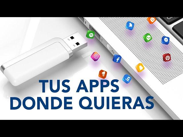 Crea FÁCIL apps portables para un pen drive