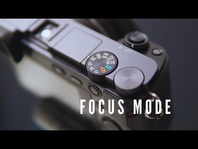 SONY A6000 : TUTORIAL SETTING FOCUS MODE PADA KAMERA MIRORLESS