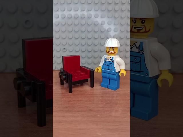 How to build a armchair from Lego