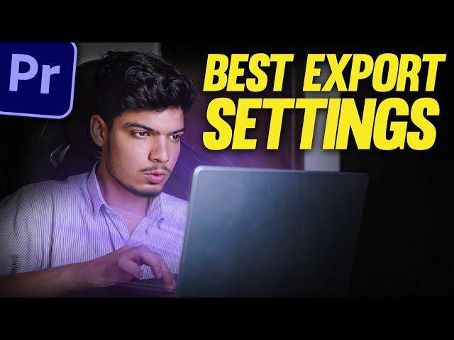 Best Premiere Pro Youtube Export Settings | Rachit Singh