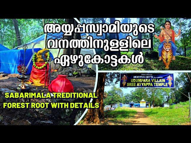 ശബരിമല പരമ്പരാഗത കാനനപാത കരിമല വഴി | SABARIMALA TRADITIONAL TREKKING ROOT VIA KARIMALA