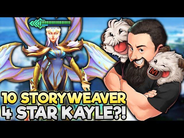 10 Storyweaver - This 4 Star Kayle Unit is Pretty Good!! | TFT Inkborn Fables | Teamfight Tactics