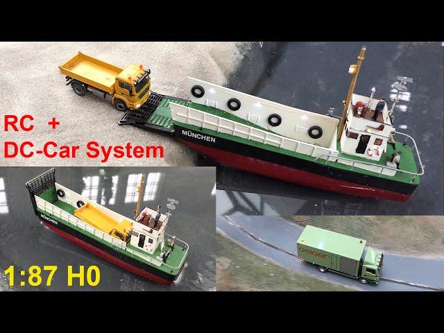 H0 DC-Car System, 140 liters of water, 1:87 RC cars/ships at IG Mikromodell in the MVG Museum 3/2024