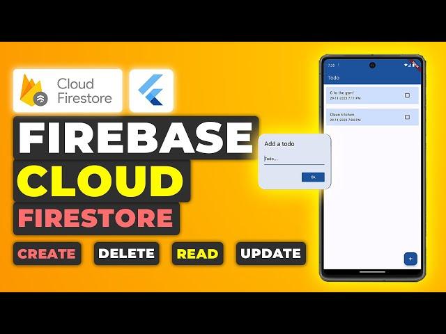 Flutter Cloud Firestore Tutorial - CRUD (Create, Read, Updated, Delete) Cloud Firestore Guide