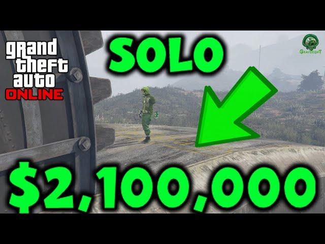 SOLO! $2,100,000 Bunker Sell Missions! - Best & Safest Method! - Get Rich Fast & Easy! | GTA Online