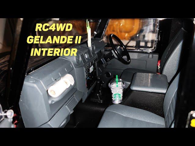 RC4WD D90 interior Painting and decorating - Gelande II