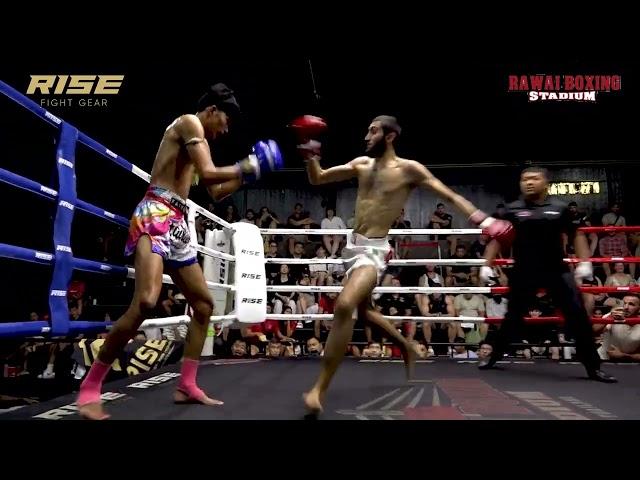  Algeria vs Thailand   An Explosive Muay Thai Knockout Battle in Phuket!