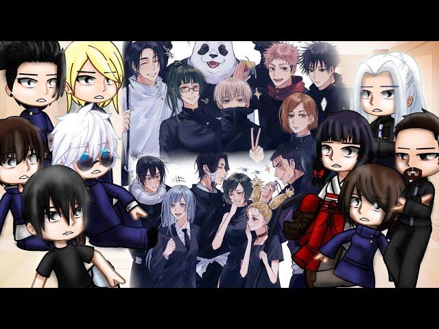 [Full] | Past jujutsu kaisen reacts to future students | Gacha club | Gacha react | AU |