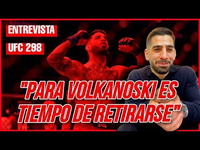 ILIA TOPURIA: para Volkanovski es tiempo de irse