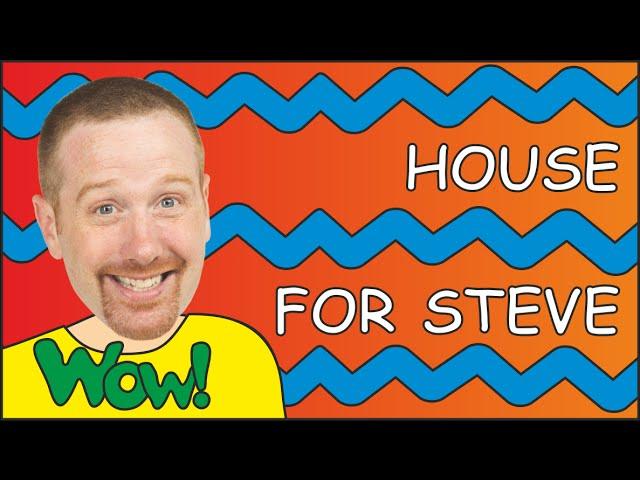 Rooms in the House for Steve and Maggie | Colours for Kids | Story for Children