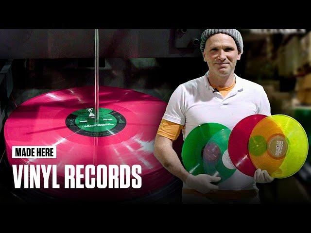 Building A Vinyl Record Factory From Scratch  | MADE HERE | Popular Mechanics