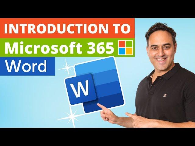 Introduction to Microsoft Word 365 Tutorial - Beginners Guide 2023