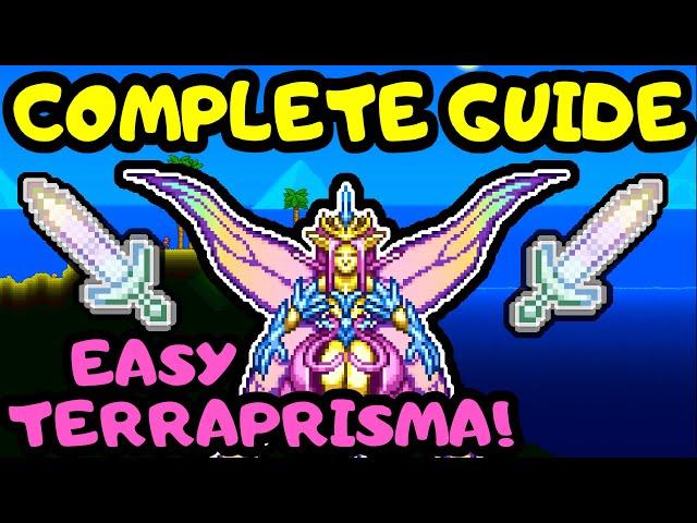 EMPRESS OF LIGHT DAY GUIDE FOR SUMMONERS! Terraria Expert Empress of Light Boss guide! Terraprisma!