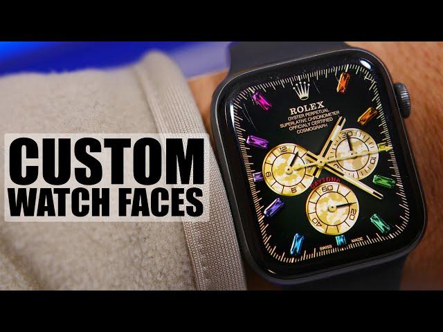 Custom Apple Watch Faces - Rolex, Casio, Patek & More (2023)