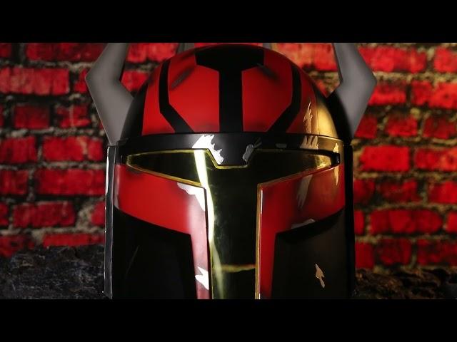 【New Arrival】Xcoser Star Wars Mandalorian Gar Saxon Helmet Adult Halloween Cosplay