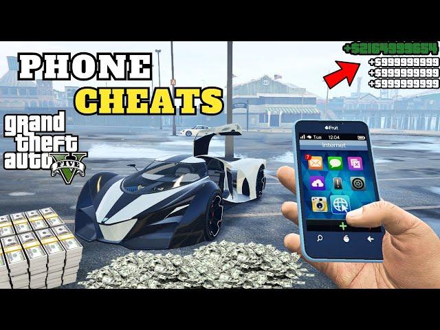 GTA 5 - NEW SECRET PHONE CHEAT CODES 2023 (Sport Cars, God Mode... / All Consoles & PC)