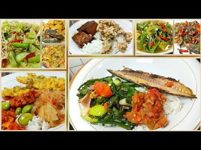 TINGGAL MASAK. 5 SET MENU HARIAN BUAT SENIN sampai JUMAT