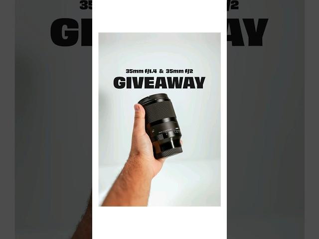 Giveaway for 2 Sigma Lenses! 