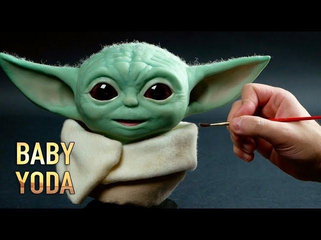 Baby Yoda Sculpture Timelapse - The Mandalorian