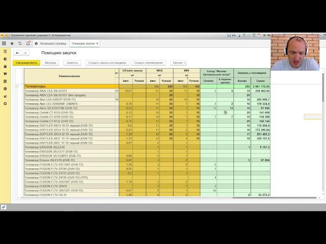 Основные возможности помощника закупок для 1С  (Май 2019)