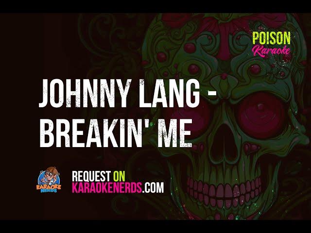 Jonny Lang - Breakin Me [Karaoke version]