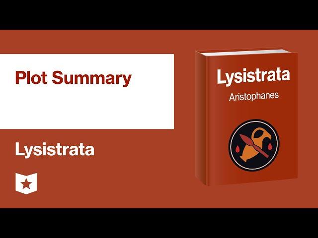 Lysistrata by Aristophanes | Plot Summary