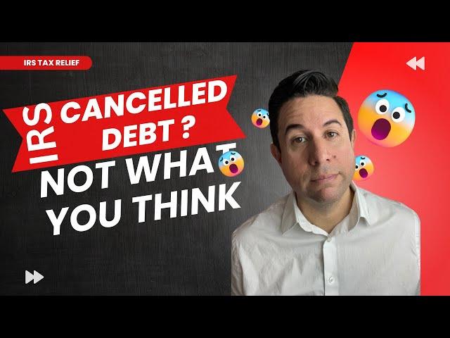 IRS Form 1099C Cancellation of  Debt