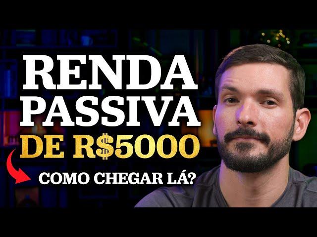 COMO RECEBER R$ 5 MIL REAIS POR MÊS SEM PRECISAR TRABALHAR? Renda passiva com Fundos Imobiliários