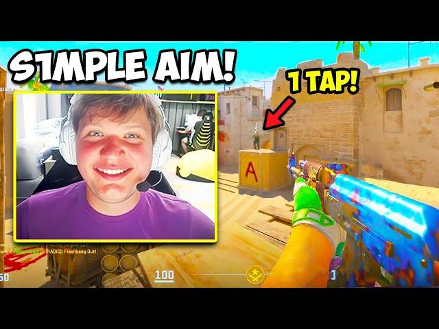 S1MPLE FINALLY GOT HIS AIM BACK IN CS2! CS2 Twitch Clips