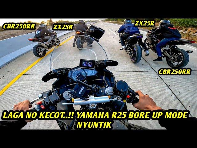 NYOBAIN TREK BARU‼️YAMAHA R3 NYUNTIKIN ZX25R, CBR250RR, NINJA 250